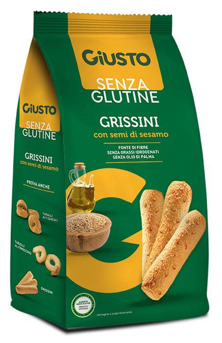 GIUSTO S/G Grissini Sesamo 150g - Lovesano