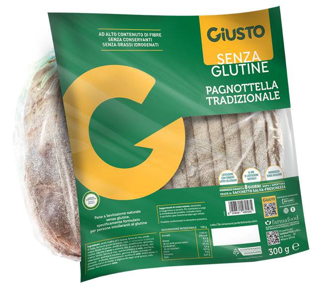 GIUSTO S/G Pagnottella 300g - Lovesano