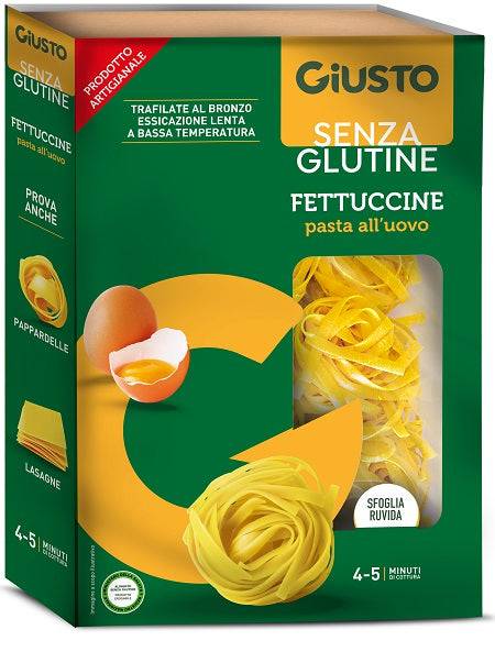 GIUSTO S/G FETTUCCINE UOVO250G - Lovesano