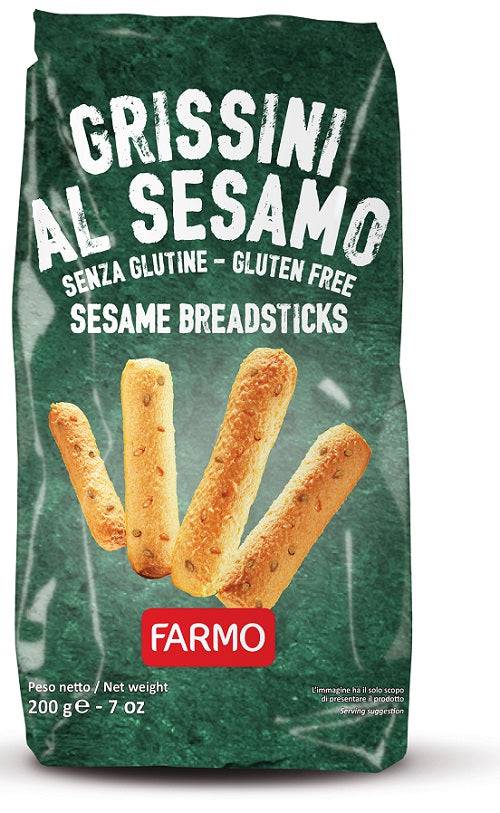 FARMO Grissini al Sesamo S/G 200g - Lovesano
