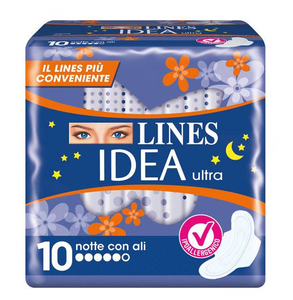 IDEA ULTRA NOTTE C/ALI 10PZ - Lovesano