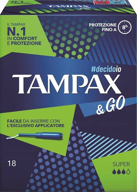 TAMPAX &GO SUPER 18PZ - Lovesano