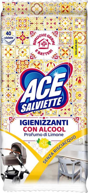 ACE SALVIETTE IGIEN SGRAS 40PZ - Lovesano
