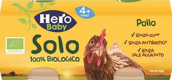 HERO B OMOG POLLO 2X80G - Lovesano