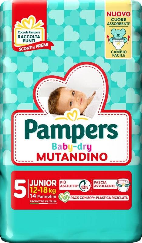 PAMPERS BD MUT JUNIOR SP 14PZ - Lovesano