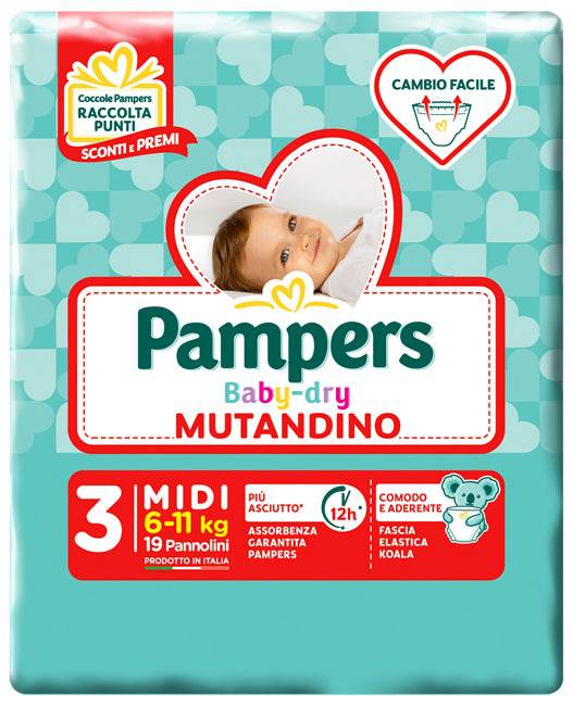 PAMPERS BD MUT MIDI SP 19PZ - Lovesano