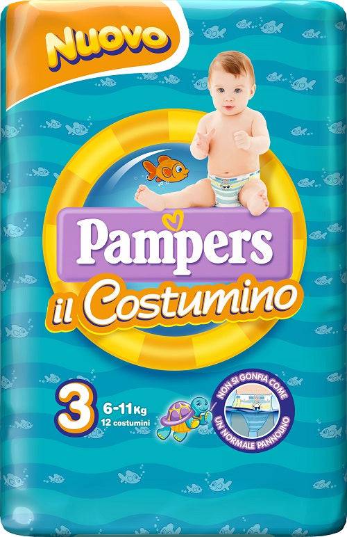 PAMPERS COSTUMINO MIDI 12PZ - Lovesano
