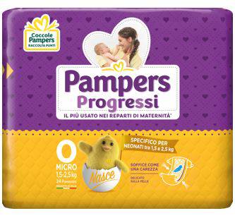 PAMPERS MICRO 24PZ - Lovesano
