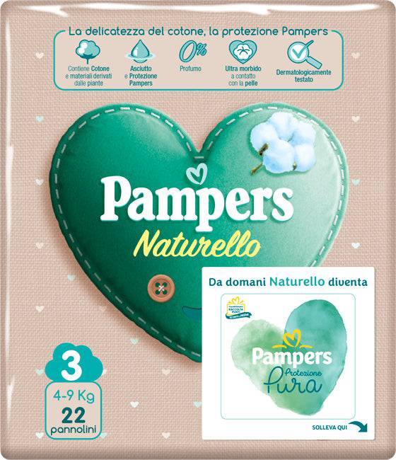 PAMPERS NATUR MIDI CP 22PZ - Lovesano
