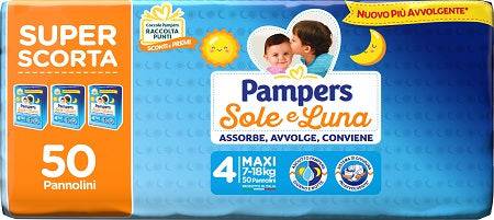 PAMPERS SL TRIO MAXI 50PZ - Lovesano