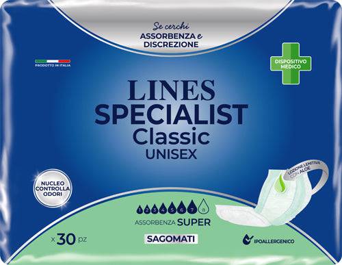 LINES CLAS SAGOMATO SUPER 30PZ - Lovesano