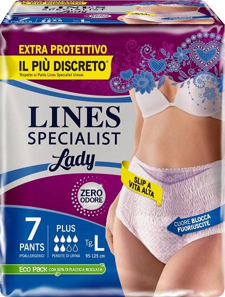 LINES SP PANTS PLUS L 7PZ - Lovesano