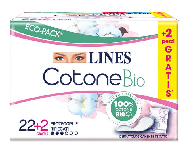 LINES COT BIO SALVASLIP RIP 24P - Lovesano
