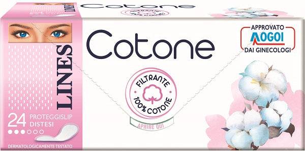 LINES COTONE PROTEGGISLIP 24PZ - Lovesano