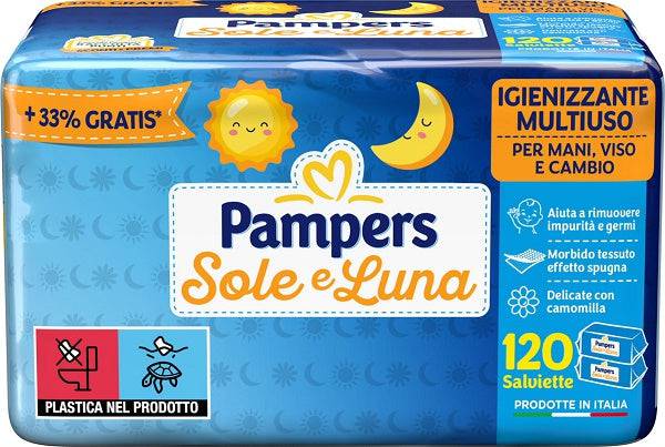 WIPES SOLE&LUNA EFF SPUG 90+30 - Lovesano