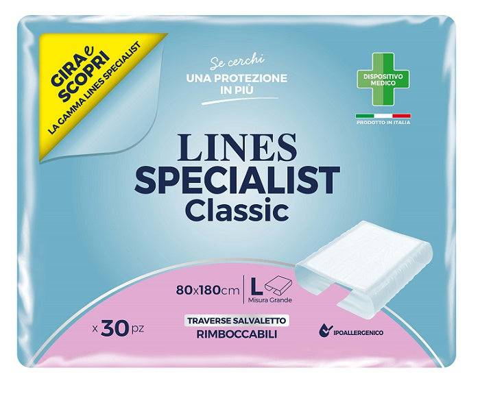 LINES CLAS TRAV 80X180 30PZ - Lovesano