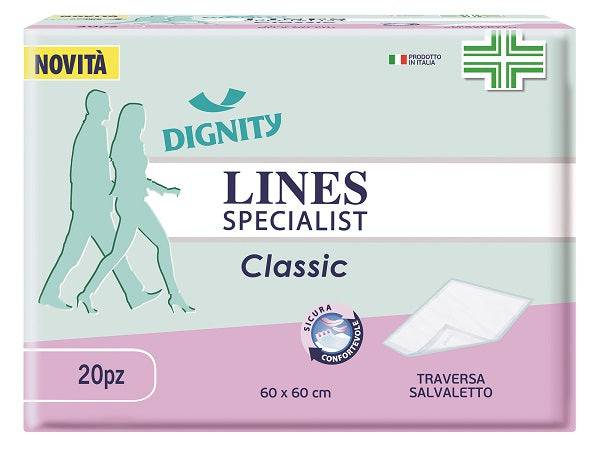 LINES CLAS TRAVERSA 60X60 20PZ - Lovesano
