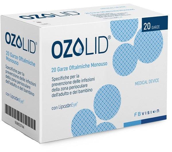 OZOLID GARZE OFT MONOU 20PZ - Lovesano