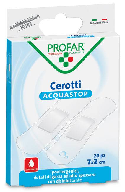 PROFAR CER ACQUASTOP 7X2CM 20P - Lovesano