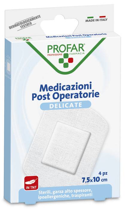 PROFAR MED POSTOP 7,5X10CM 4PZ - Lovesano