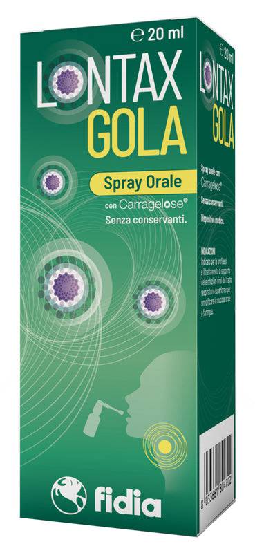 LONTAX GOLA SPRAY ORALE 20ML - Lovesano