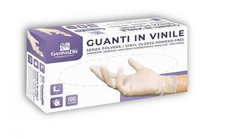 GUANTI VINILE S/POLV M 100PZ - Lovesano