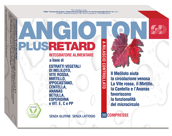 ANGIOTON PLUS RETARD 30CPR - Lovesano
