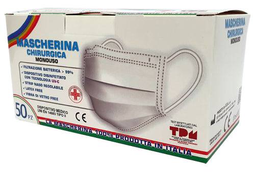 Gda Mascherina Chir Tnt 50pz - Lovesano