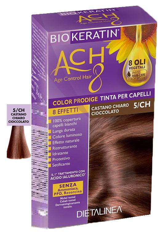 BIOKERATIN ACH8 Tintura 5/CH Castano Chiaro - Lovesano