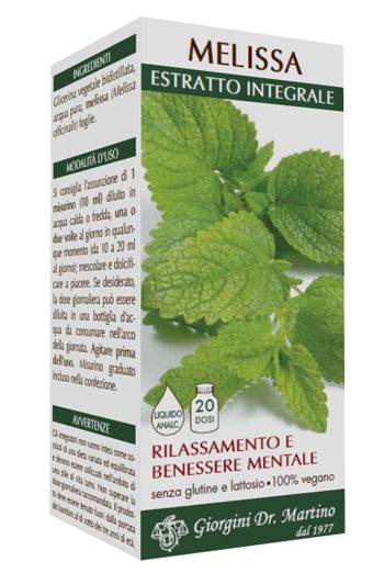 MELISSA ESTRATTO INTEGR 200ML - Lovesano