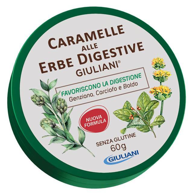 CARAMELLE DIGESTIVE 60G - Lovesano