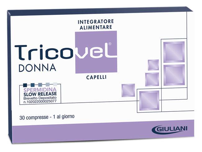 TRICOVEL DONNA 30CPR - Lovesano