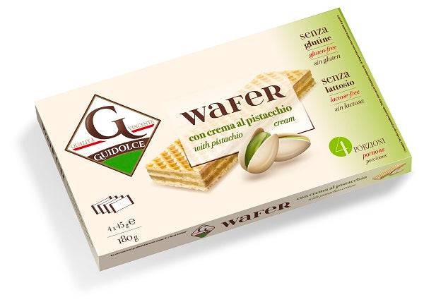GUIDOLCE Wafer Pistacchio 180g - Lovesano