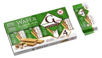 WAFER GUSTO NOCCIOLA 4X45G - Lovesano