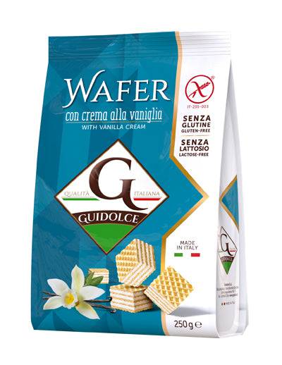 WAFER GUSTO VANIGLIA 250G - Lovesano