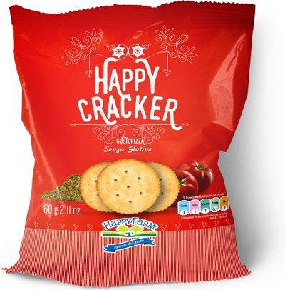 HAPPY FARM Crackers Pizza 60g - Lovesano