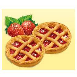 HAPPY FARM Crostata Fragola 180g - Lovesano