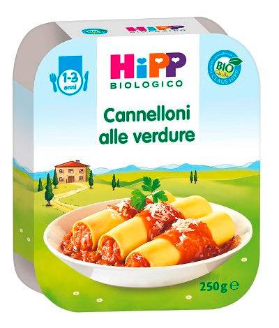 HIPP BIO CANNELLONI VERDUR250G - Lovesano