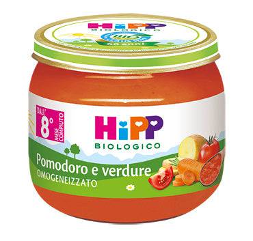 HIPP BIO SUGO POMOD/VERD 2X80G - Lovesano