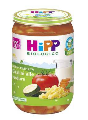 HIPP DITALINI ALLE VERDURE250G - Lovesano