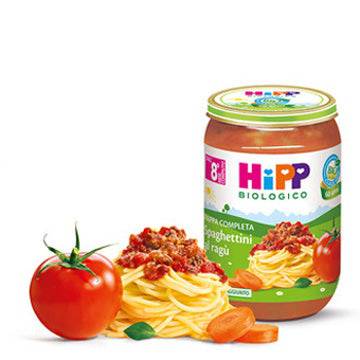 HIPP SPAGHETTINI RAGU' 220G - Lovesano