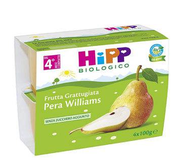 HIPP BIO FRU GRAT PERA 4X100G - Lovesano
