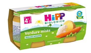 HIPP BIO OMOG VERDURE MIS 2X80 - Lovesano