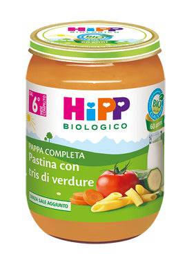 HIPP PASTINA TRIS VERDURE 190G - Lovesano