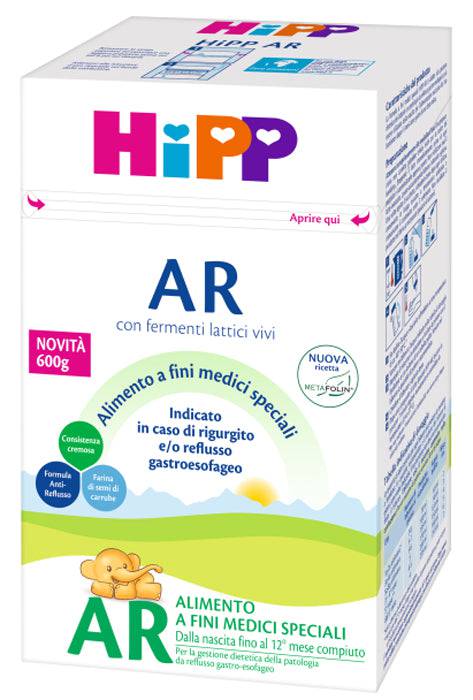 HIPP LATTE AR C/METAFOLINA 600G - Lovesano