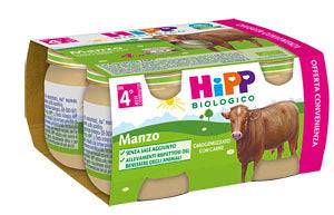 HIPP BIO OMOG MANZO 4X80G - Lovesano