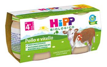 HIPP BIO OMOG POLLO VITEL 2X80G - Lovesano