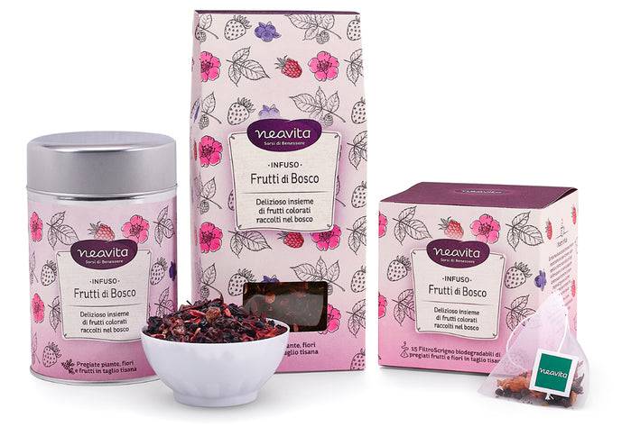 Silver Tin Frutti Bosco - Lovesano