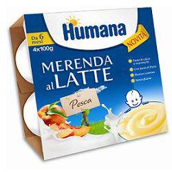 HUMANA Merenda Pesca 4x100g - Lovesano