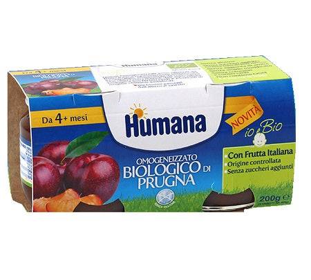 HUMANA OMOG PRUGNA BIO 2X100G - Lovesano